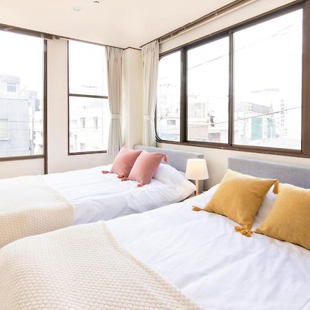 Meee Asakusa3F4F 浅草徒歩3分 140平米max22名 無料駐車場 屋上絶景 渋谷直通 Tokyo prefektur Exteriör bild